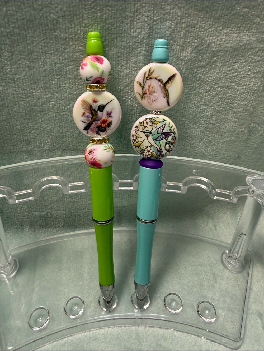 New Beaded Hummingbird Bead Pen